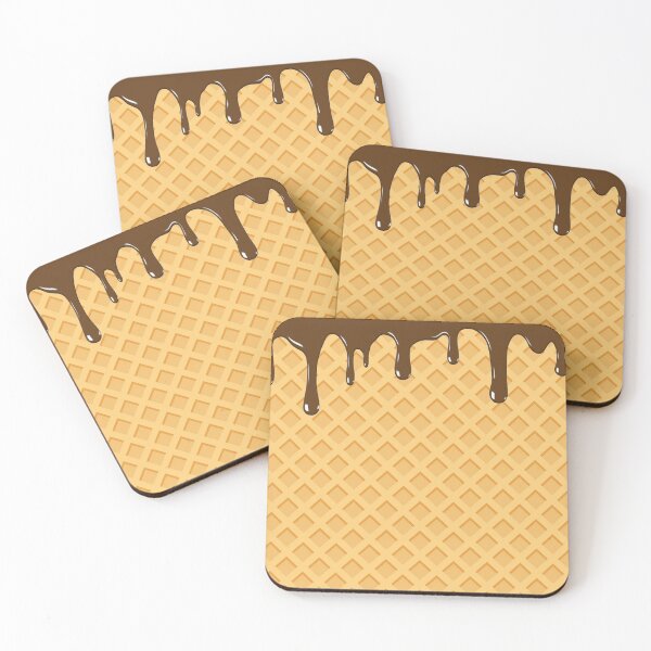 Item preview, Dripping Chocolate Ice Cream Waffle Cone designed and sold by bcide.