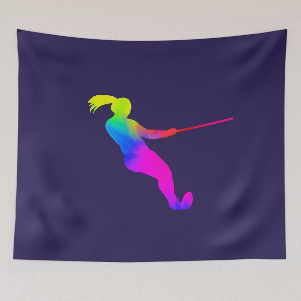 Item preview, Rainbow Girl Waterskier designed and sold by WillowTee.