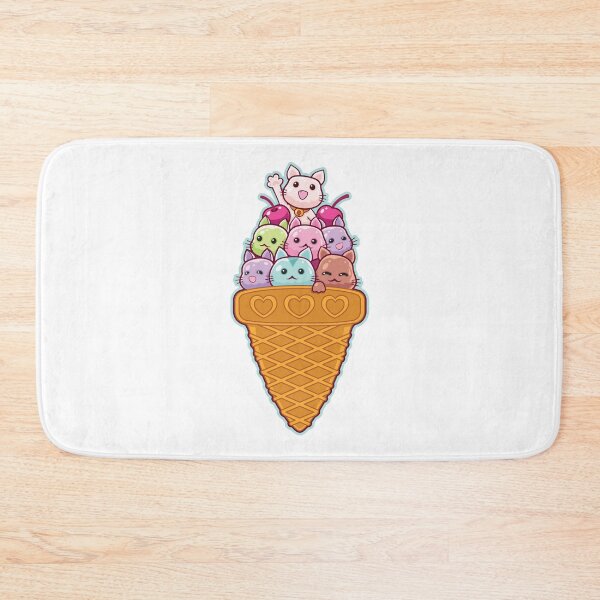 Item preview, Ice cream cats designed and sold by enriquev242.