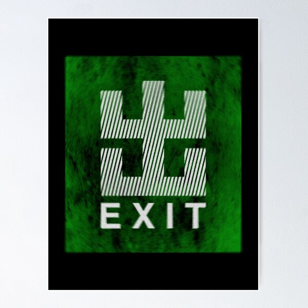 Item preview, Exit sign Hong Kong MTR style designed and sold by schawnlees.