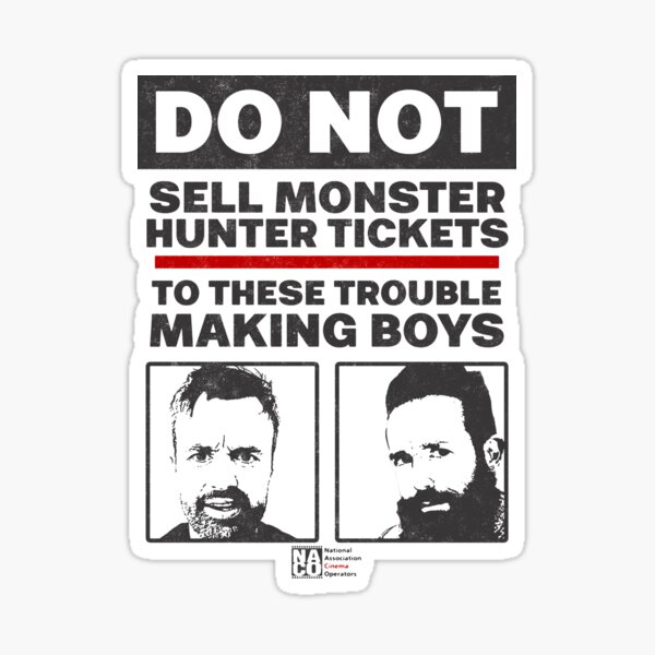 Item preview, No Tickets for James and Maso designed and sold by WPPosters.