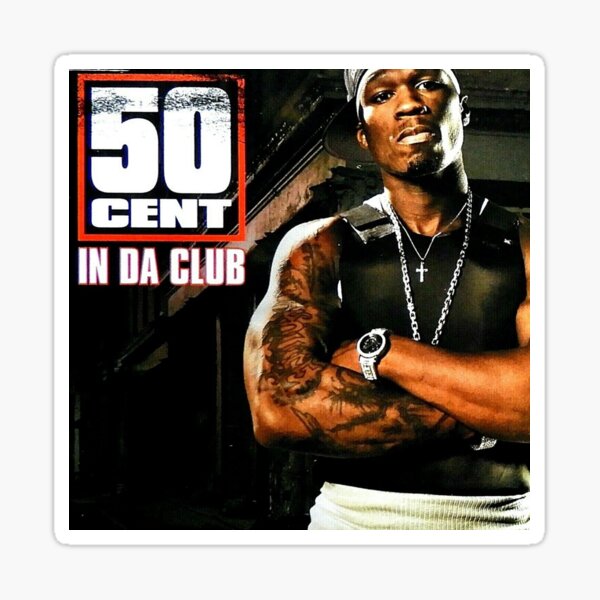 Pegatina «50 Cent 