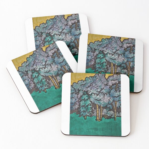 Item preview, Sunsetting Trees designed and sold by Christopher Coco.