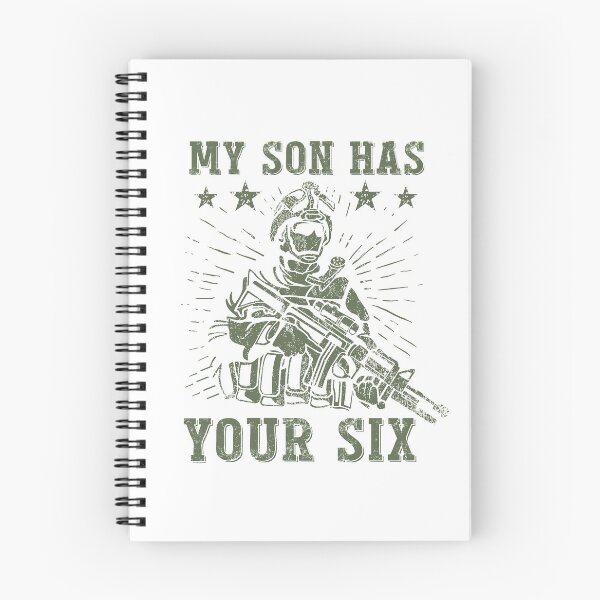 Item preview, My Son Has Your Six designed and sold by Uppercase Tees.
