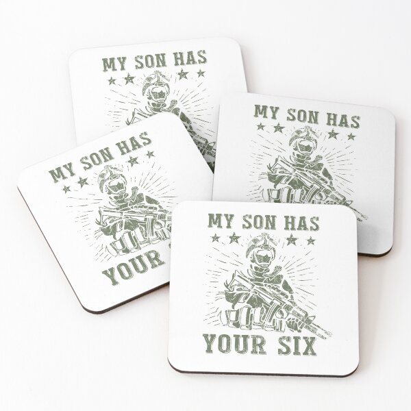 Item preview, My Son Has Your Six designed and sold by Uppercase Tees.