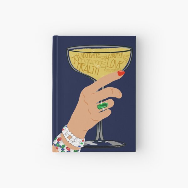 A Toast to You Hardcover Journal