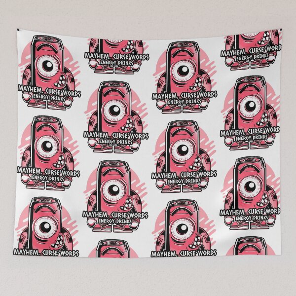 Item preview, Mayhem Curse Words Energy Drinks designed and sold by MikesPoD.