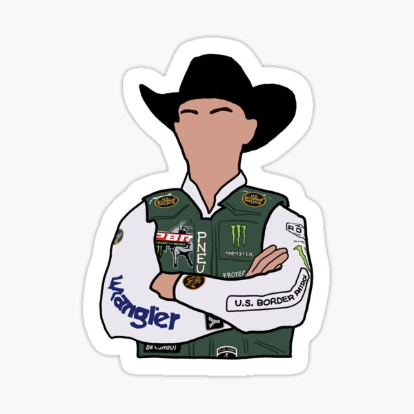Jess Lockwood Professional Bull Rider Sticker
