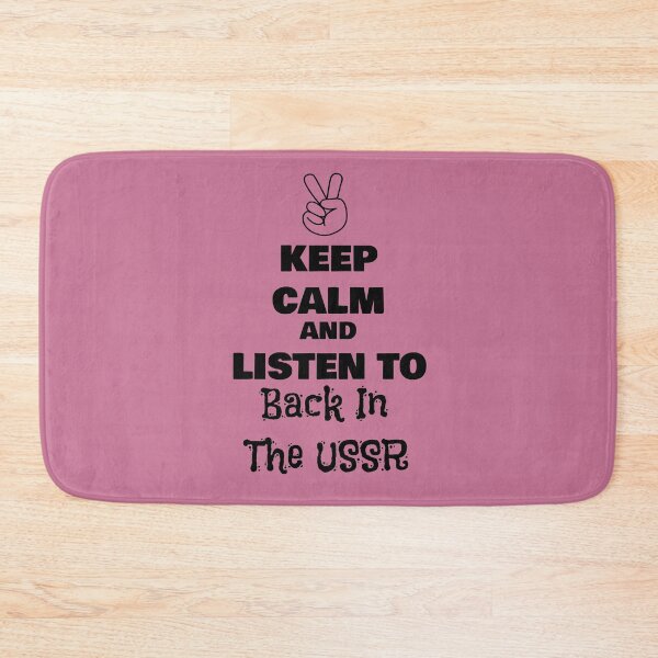 Item preview, Keep Calm and Listen to Back In The USSR designed and sold by QuotesDogma.