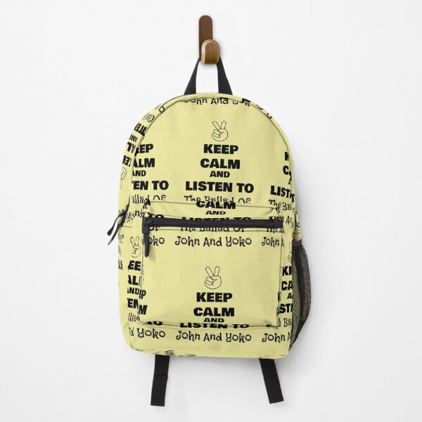 Item preview, Keep Calm and Listen to The Ballad Of John And Yoko designed and sold by QuotesDogma.
