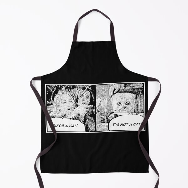 Item preview, I'm not a cat - woman yelling cat meme designed and sold by DzineMon.