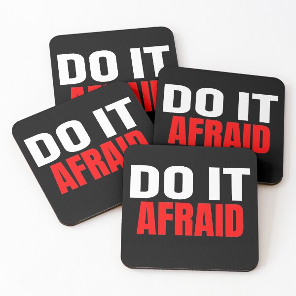 Item preview, Do It Afraid designed and sold by DesignsbyNeena.