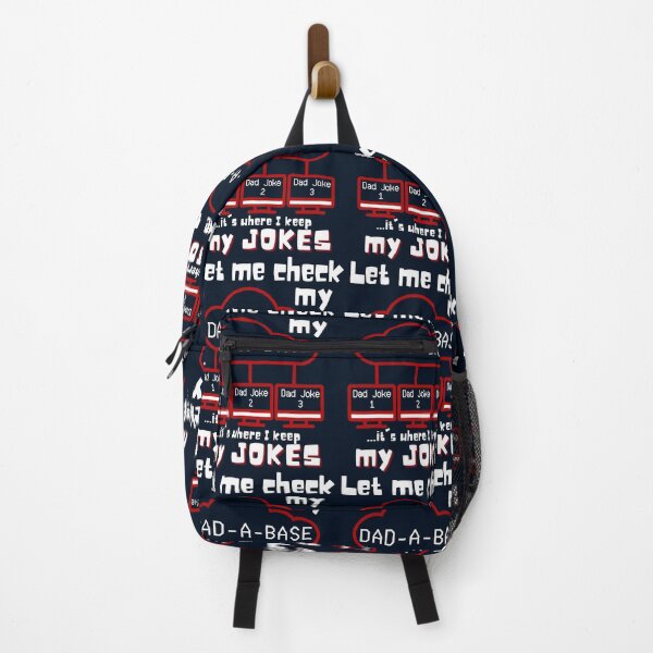Item preview, Let Me Check my Dad-A-Base it's where I keep all my jokes - funny dad joke design designed and sold by Adonalyn.