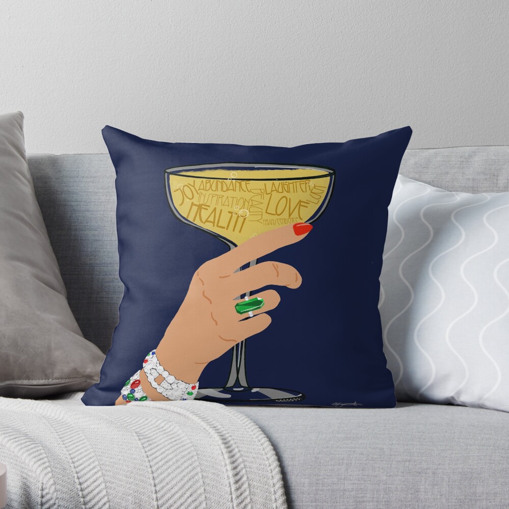 Item preview, Throw Pillow designed and sold by MeganSteer.