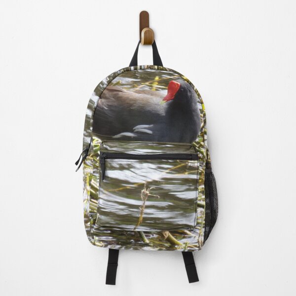Item preview, Red Crested Water Chicken Common Gallinule designed and sold by toddbrooney.