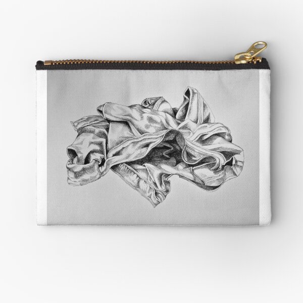 Jean Jacket Still Life Zipper Pouch