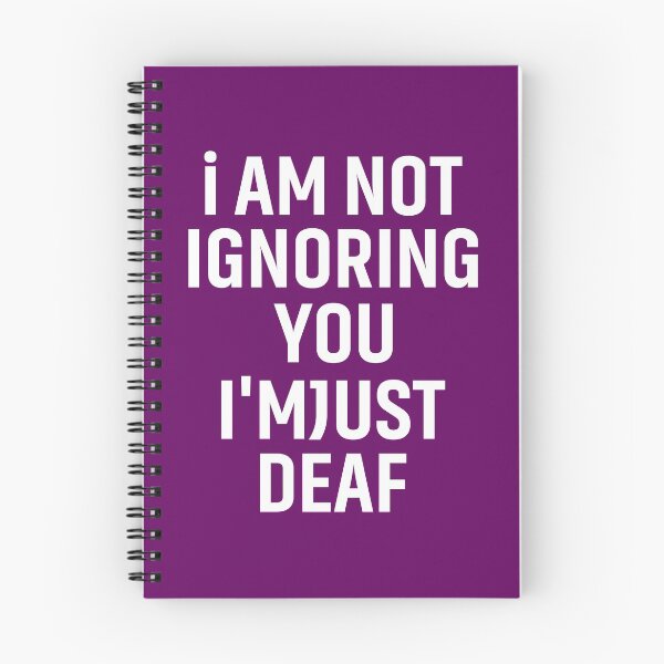 Item preview, Hearing impaired, Hearing loss designed and sold by Motivational-m.