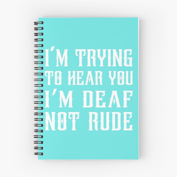 Item preview, Hearing impaired, Hearing loss designed and sold by Motivational-m.