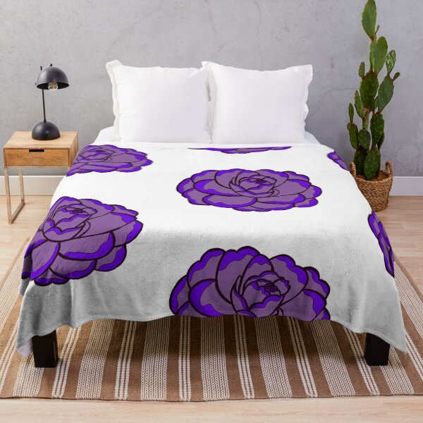 Aperçu de l'œuvre Fleur mauve créée et vendue par Kpinero.