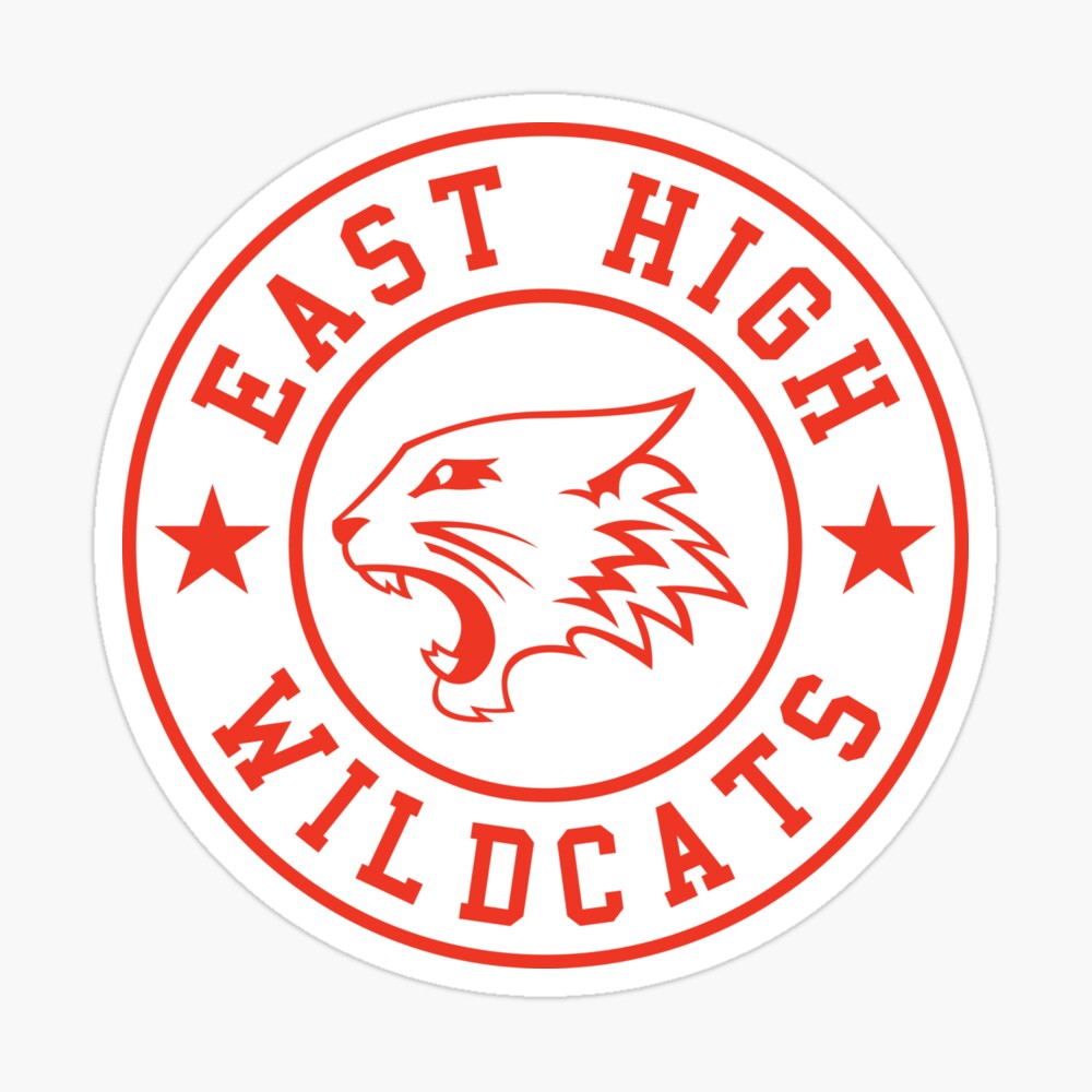 High School Musical East High Wildcats White Basketball Jersey