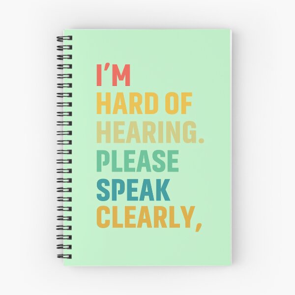Item preview, Hearing impaired, Hearing loss designed and sold by Motivational-m.