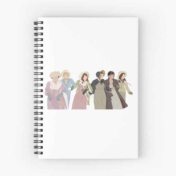 Item preview, Bennet Ladies on a Walk Pride and Prejudice designed and sold by emilyschen.