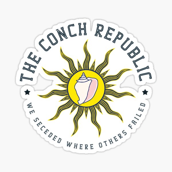 Item preview, Conch Republic "We Seceded Where Others Failed" Key West T-Shirt designed and sold by Capybara Clothing.
