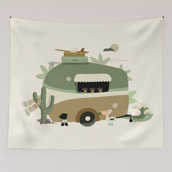 Item preview, Vintage Caravan designed and sold by Karin Taylor.
