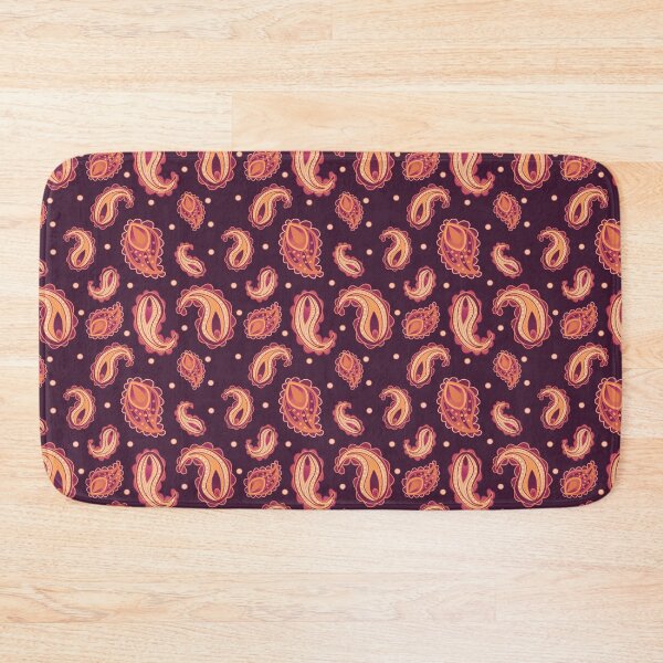 Item preview,  Simple  paisley pattern | maroon  version  designed and sold by MadebyCRO.