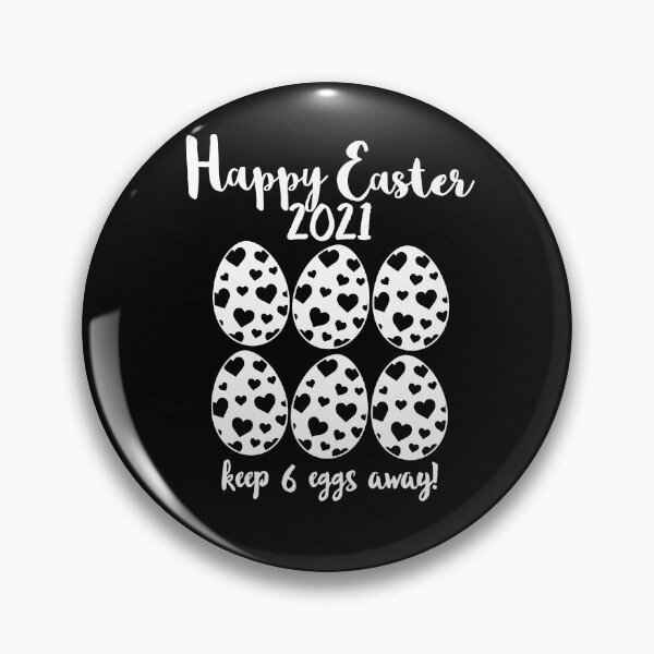 Item preview, Easter 2021 6 Eggs Apart Quarantine 6ft feet parody designed and sold by RainbowPandas.