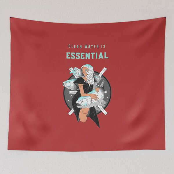 Item preview, clean water is essential  designed and sold by AStateofBeing.