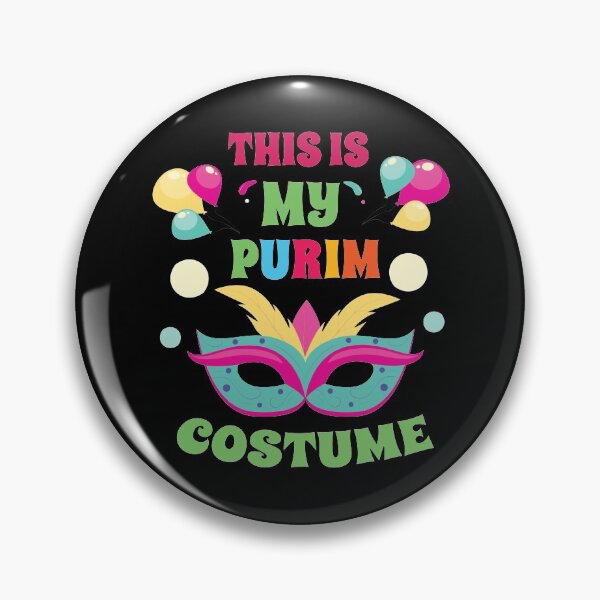 Item preview, This Is My Purim Costume Jewish Happy Purim Holiday Hamantash Party Mishloach Manot Gift T-shirt designed and sold by Beinfashion.