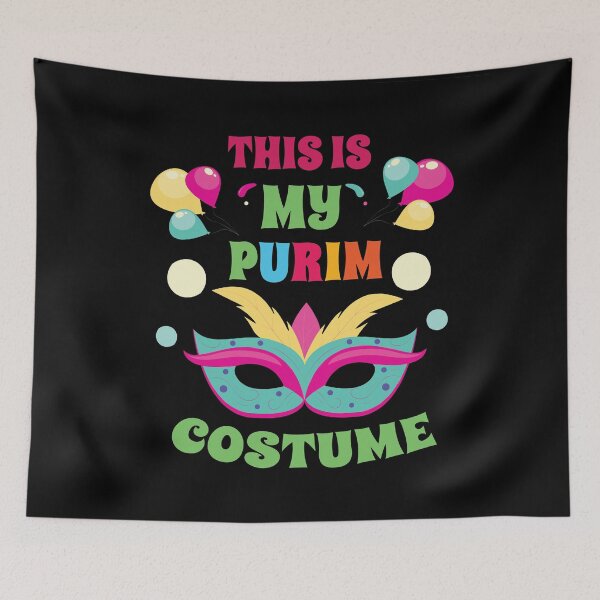 Item preview, This Is My Purim Costume Jewish Happy Purim Holiday Hamantash Party Mishloach Manot Gift T-shirt designed and sold by Beinfashion.