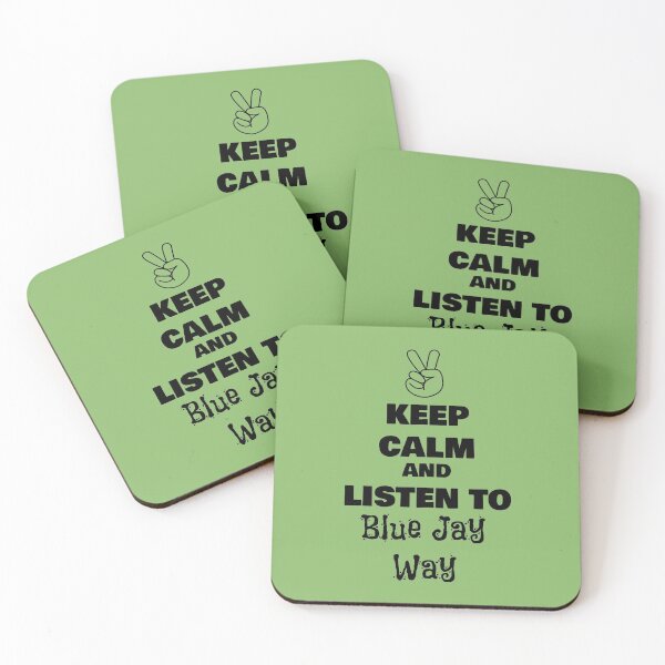 Item preview, Keep Calm and Listen to Blue Jay Way designed and sold by QuotesDogma.