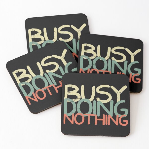 Item preview, Busy Doing Nothing Shirt Sarcastic Lazy Humor Gift designed and sold by FreedomTree.