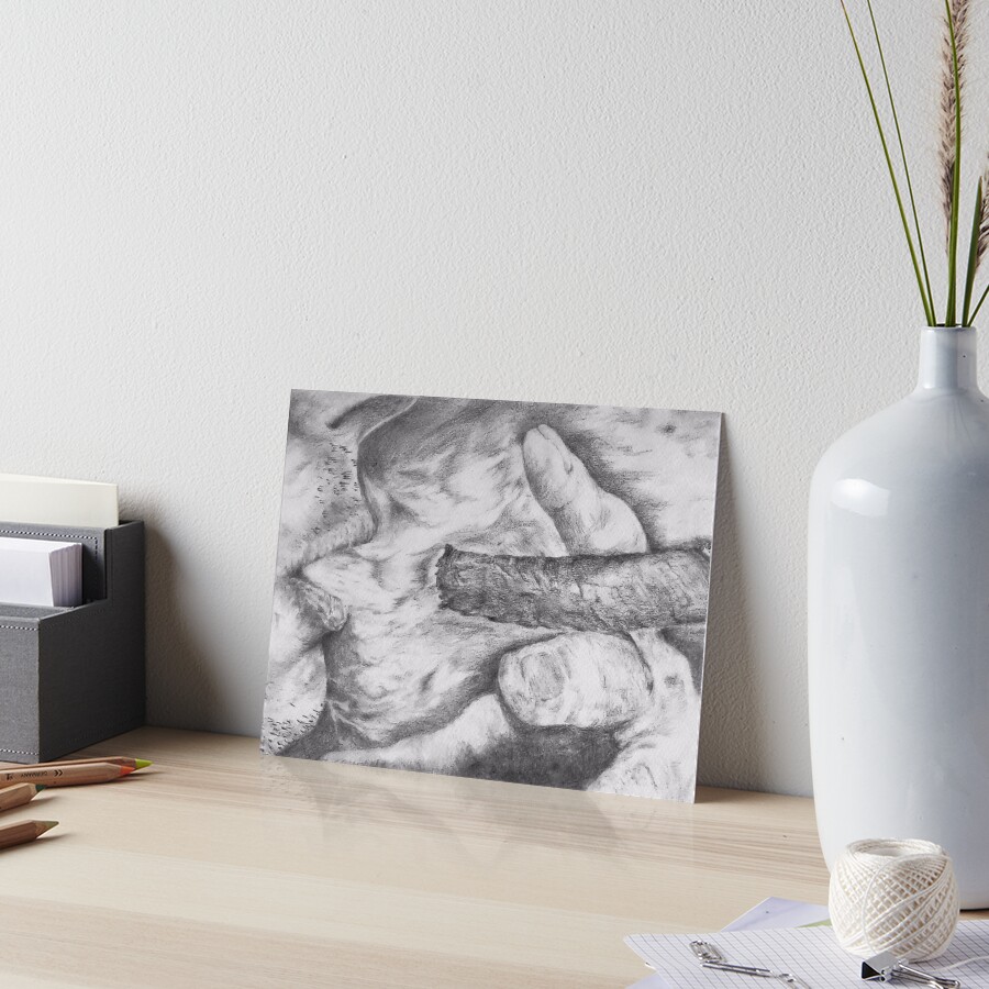 Float Art Board Print