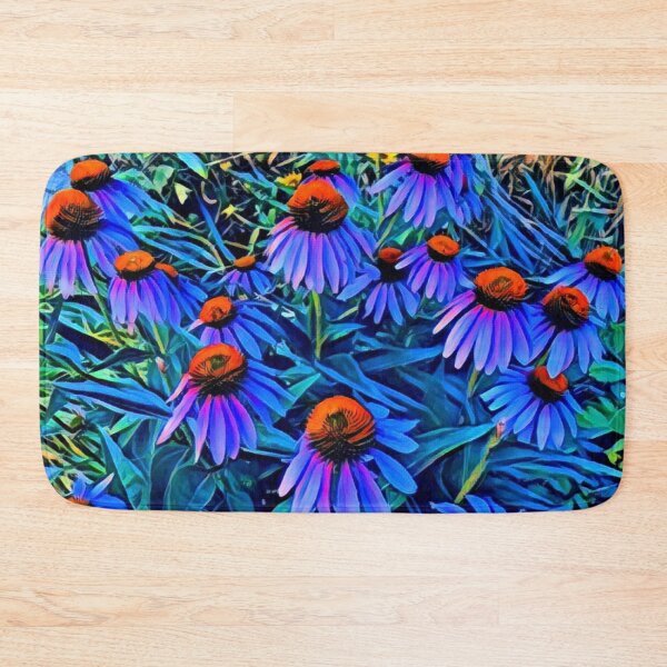 Item preview, Blue Purple Coneflowers  designed and sold by Theresa Wheatley.