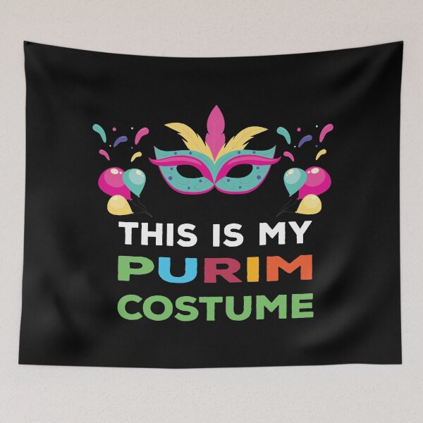 Item preview, This Is My Purim Costume Jewish Happy Purim Holiday Hamantash Party Mishloach Manot Gift T-shirt designed and sold by Beinfashion.