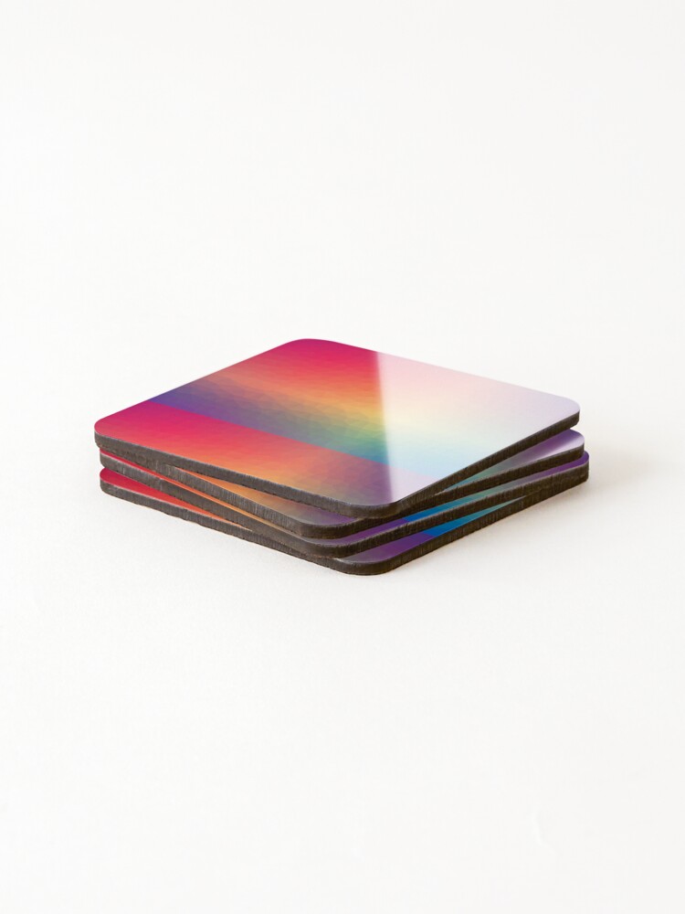 Thumbnail 4 of 5, Coasters (Set of 4), Colorful Pattern designed and sold by Ayadsan.