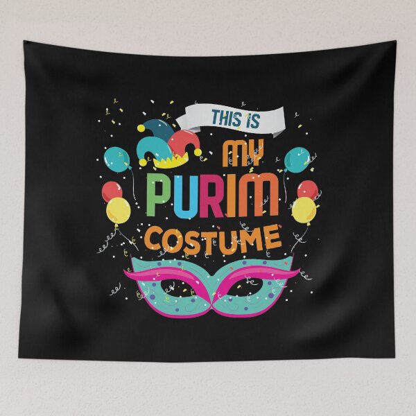Item preview, This Is My Purim Costume Jewish Happy Purim Holiday Hamantash Party Mishloach Manot Gift T-shirt designed and sold by Beinfashion.