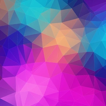 Artwork thumbnail, Colorful Triangle Pattern by Ayadsan