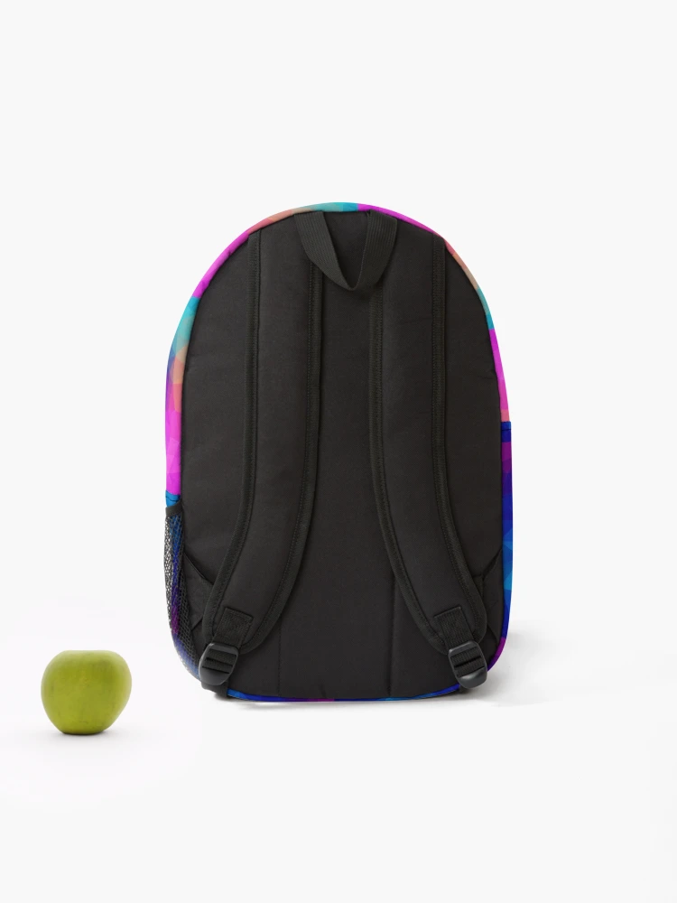 Thumbnail 2 of 3, Backpack, Colorful Triangle Pattern designed and sold by Ayadsan.