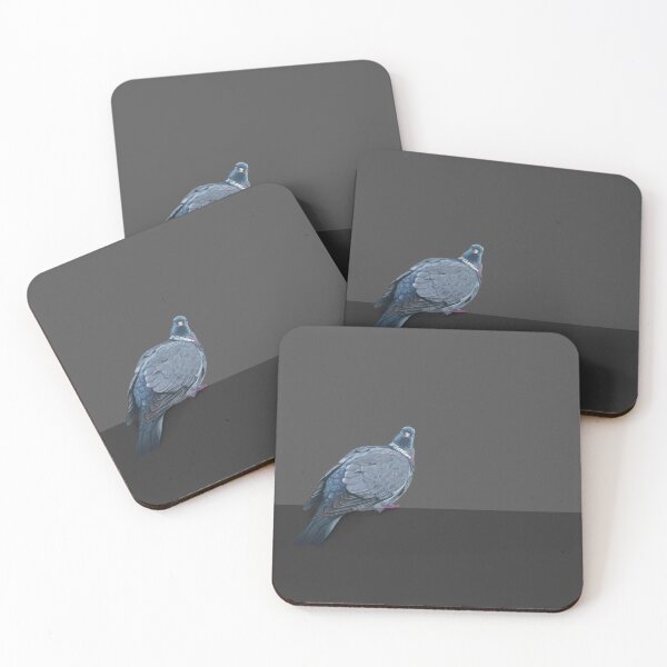 Item preview, Surprised Pigeon (Dark Grey) designed and sold by Doodle-Pip.