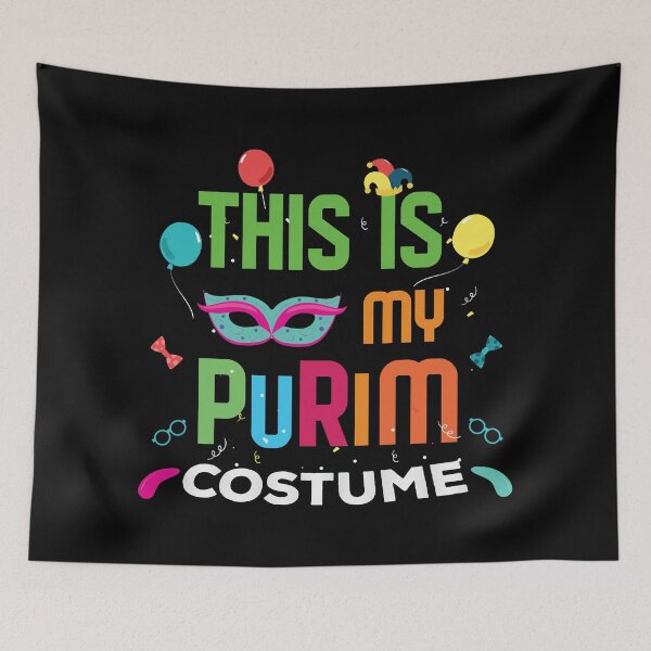 Item preview, This Is My Purim Costume Jewish Happy Purim Holiday Hamantash Party Mishloach Manot Gift T-shirt designed and sold by Beinfashion.