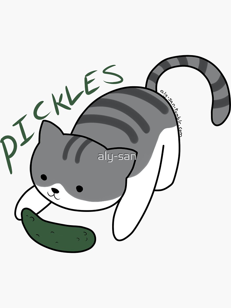 jellycat pickles cat