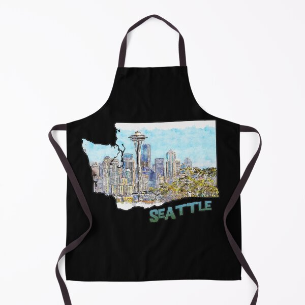 Item preview, Washington State Outine (Seattle Drawing) designed and sold by gorff.