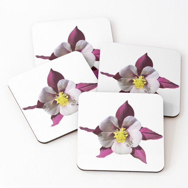 Item preview, Purple Flower Columbine Aquilegia Still Life Floral Photography designed and sold by CottoVerdi.