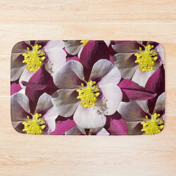 Item preview, Purple Flower Columbine Aquilegia Still Life Floral Photography designed and sold by CottoVerdi.