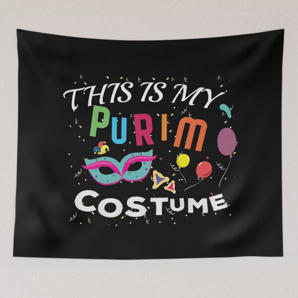 Item preview, This Is My Purim Costume Jewish Happy Purim Holiday Hamantash Party Mishloach Manot Gift T-shirt designed and sold by Beinfashion.