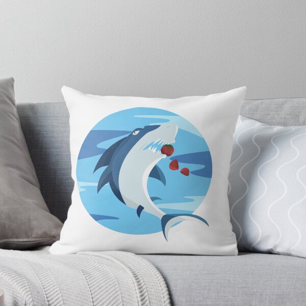Item preview, Shark Eating Tomatoes designed and sold by lifeoftrickster.